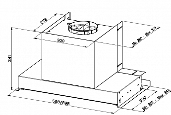 картинка Кухонная вытяжка Kuppersberg FRANCESCA 60 