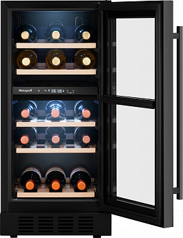 картинка Встраиваемый винный шкаф Weissgauff WWCI-26 DB DualZone 