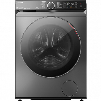 картинка Стиральная машина с сушкой Toshiba TWD-BM110GF4RU(SK) серый 