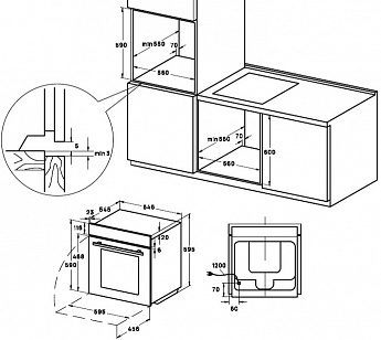 картинка Электрический духовой шкаф Vard VOE684G 