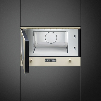 картинка Микроволновая печь Smeg MP822PO  картинка Микроволновая печь Smeg MP822PO