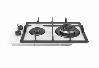 картинка Газовая варочная панель Midea MG3270TGW белая 