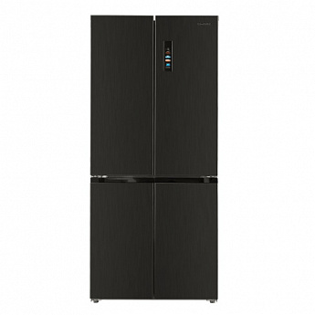 картинка Полувстраиваемый холодильник Maunfeld MFF190NFDSB графит 