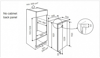 картинка Встраиваемый холодильник Kuppersbusch FK 4550.0i 
