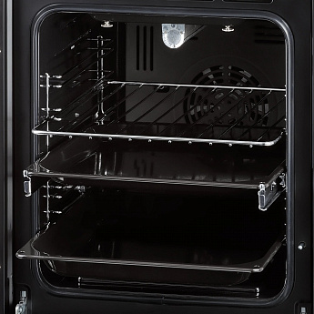 картинка Газовый духовой шкаф Krona STRETTO 45 BL черный 