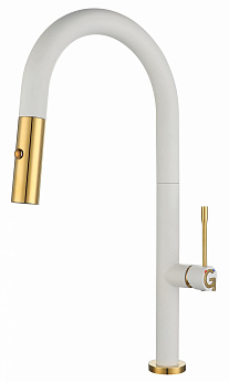 картинка Смеситель Rivelato Asti 3972500 brina/oro 