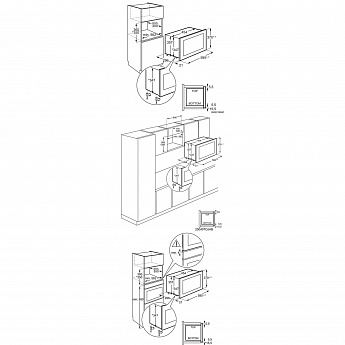 картинка Микроволновая печь Aeg TB6SM171DB 