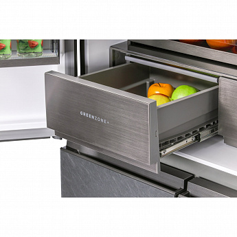 картинка Отдельностоящий холодильник Hiberg RFQ-610G GS inverter  картинка Отдельностоящий холодильник Hiberg RFQ-610G GS inverter