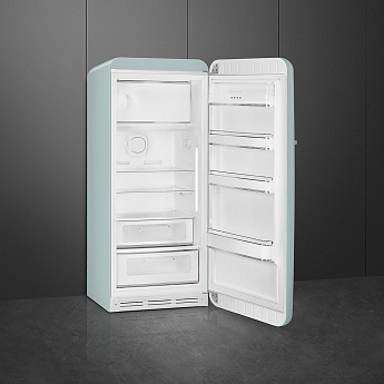 картинка Отдельностоящий холодильник Smeg FAB28RDSA5 зеленый шалфей 