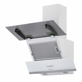 картинка Кухонная вытяжка Krona IRIDA 600 WHITE PUSH BUTTON 