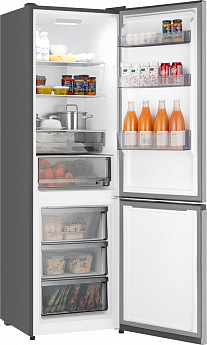 картинка Отдельностоящий холодильник Weissgauff WRK 2000 Total NoFrost Inverter Inox 