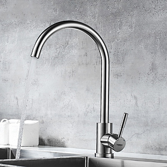 картинка Смеситель Ledeme L74998A-3 нержавеющая сталь 