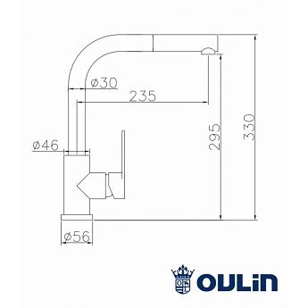 картинка Смеситель Oulin OL-8607S  картинка Смеситель Oulin OL-8607S