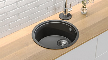картинка |Discount| Мойка для кухни Kit Kraken LAKE графит 