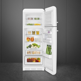 картинка Отдельностоящий холодильник Smeg FAB30RWH5  картинка Отдельностоящий холодильник Smeg FAB30RWH5