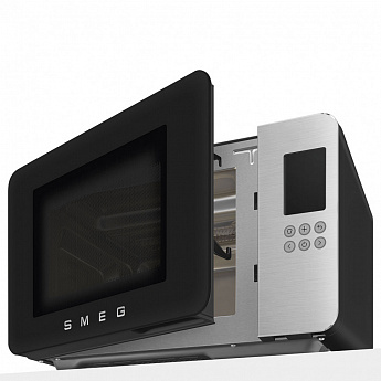 картинка Микроволновая печь отдельностоящая Smeg MOC01BLMEU 