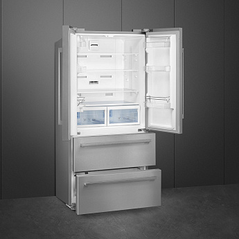 картинка Отдельностоящий холодильник Smeg FQ55FXDE  картинка Отдельностоящий холодильник Smeg FQ55FXDE