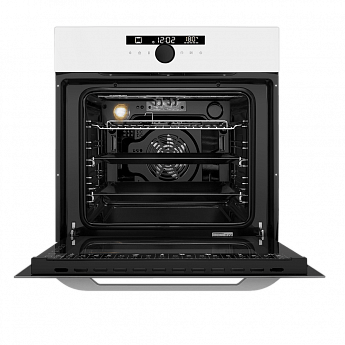 картинка Электрический духовой шкаф Maunfeld EOEH7613W Glossy  картинка Электрический духовой шкаф Maunfeld EOEH7613W Glossy