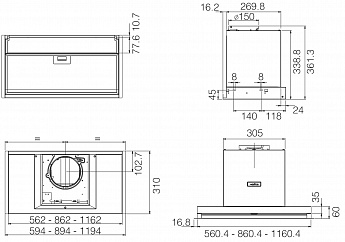 картинка Кухонная вытяжка Elica BOXIN LX/IX/A/60 
