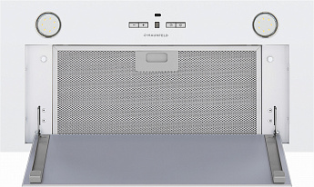 картинка Кухонная вытяжка Maunfeld FANTASY 1000ST 60 белое стекло 