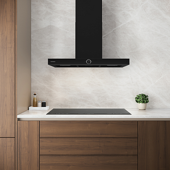 картинка Кухонная вытяжка De Dietrich DHB4934B Infinite Black  картинка Кухонная вытяжка De Dietrich DHB4934B Infinite Black