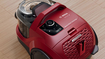 картинка Пылесос Bosch BGS21WX200 красный  картинка Пылесос Bosch BGS21WX200 красный