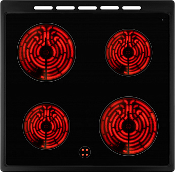 картинка Электрическая кухонная плита Weissgauff WES E12V15 BE 