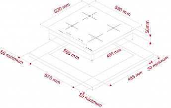 картинка Индукционная варочная панель Kuppersberg ICI 605 