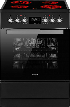 картинка Электрическая кухонная плита Weissgauff WES E12V15 BE 