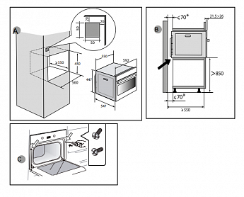 картинка Микроволновая печь De Dietrich DKC4536W Eternal White 