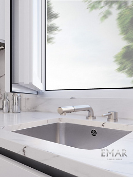 картинка Смеситель Emar ЕС - 7027 Satin  картинка Смеситель Emar ЕС - 7027 Satin