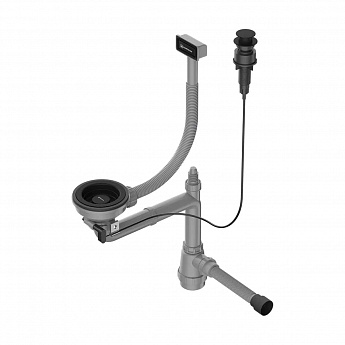 картинка Арматура для одночашевых моек с прямоугольным переливом WK-1-A  