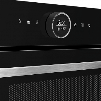 картинка Электрический духовой шкаф с функцией пароварки Maunfeld EOEH7617STB 