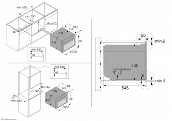 картинка Электрический духовой шкаф с функцией СВЧ Asko OCM54BGH черный 